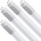 Luxrite T8 LED Tube Light Bulbs 13W (32W Equivalent) 1800LM 3000K Soft White Type A+B G13 Base 4-Pack LR34190-4PK - alternate 1